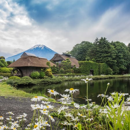 10-Hour Mount Fuji Double Lake Tour with Kawaguchiko and Lake Yamanaka
