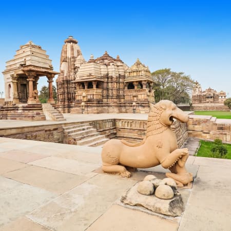 Full-Day Khajuraho Temple Tour and Panna Tiger Safari