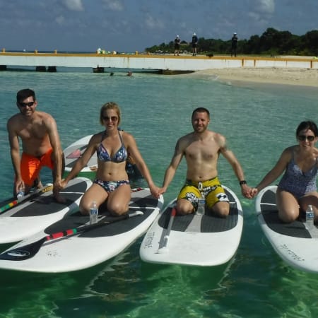 1-Hour Paddleboarding and Snorkelling Tour in Cozumel