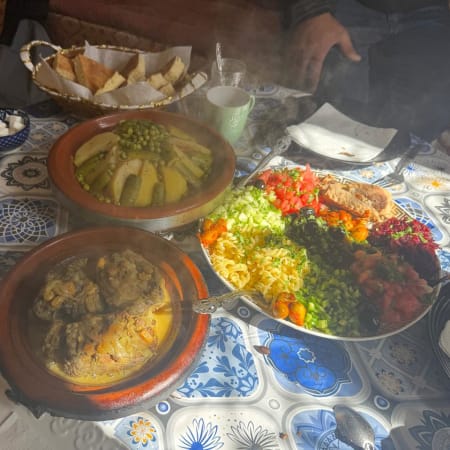 2-Day Atlas Mountains Trekking from Marrakesh with Tamsoulte Falls