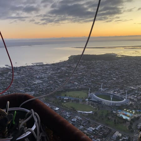 4-Hour Geelong Hot Air Balloon Ride with Sunrise Views