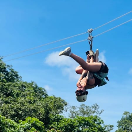 5-Hour Fiji Zipline Adventure with 16 Ziplines and Limestone Caves