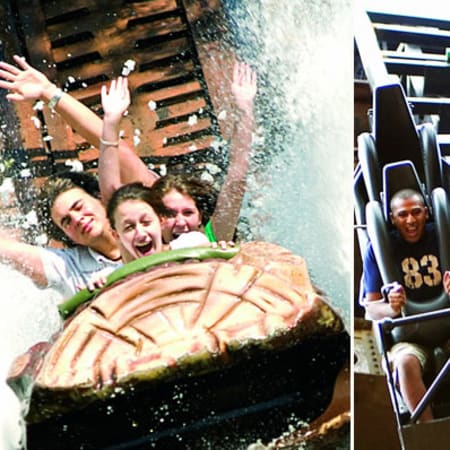 8-Hour Gold Reef City Theme Park Tour with Gold Mine Experience