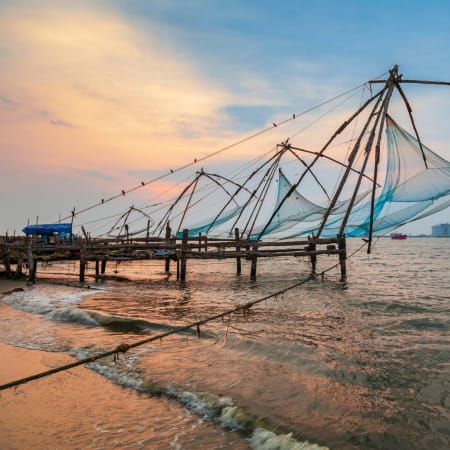 10-Hour Cochin Heritage Tour with Kumarakom Sunset Shikara Cruise