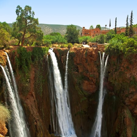 1-Day Ouzoud Waterfalls Tour from Marrakech with Imin Ifri Cave