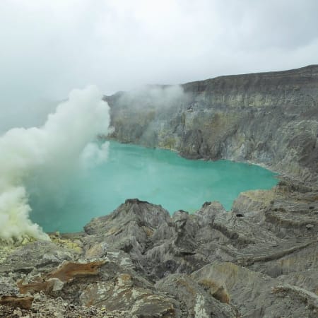 3-Day Java Volcano Trek with Bromo Sunrise and Ijen Crater