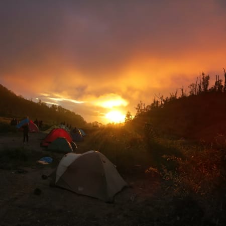 5-Day Mount Kerinci Trek from Bali with Summit Overnight