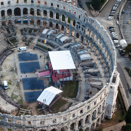 4-Hour Private Walking Tour of Pula with Roman Landmarks and Hidden Gems