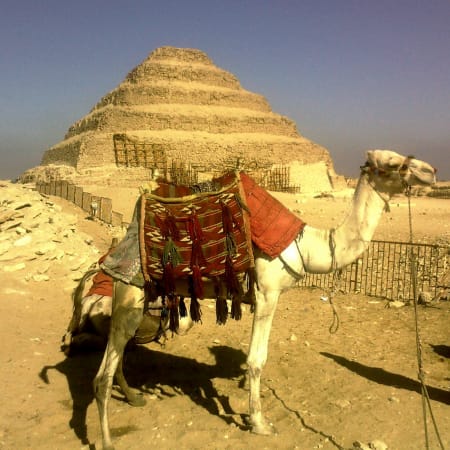 7-Hour Saqqara, Memphis and Giza Pyramids Tour with Lunch Stop