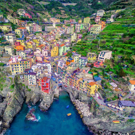 12-Hour Cinque Terre Tour from Florence with Villages by Local Train