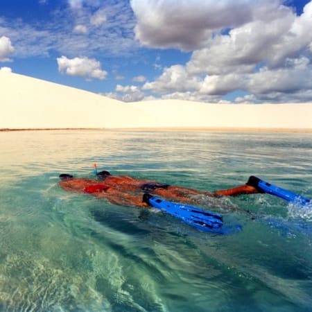 Passeio de 4 horas à Lagoa Azul nos Lençóis Maranhenses