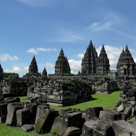 1-Day Borobudur and Prambanan Private Tour with Village Activities