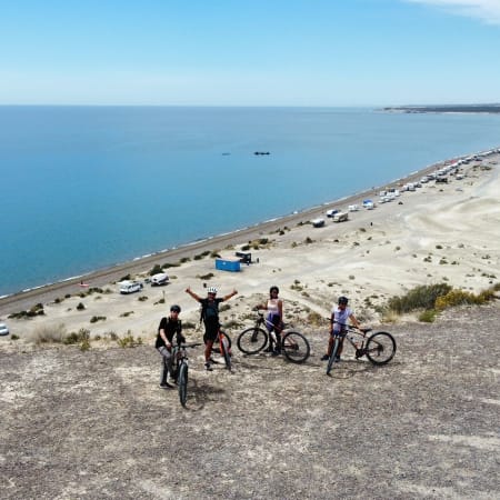 2-Hour Punta Cuevas Bike Tour in Puerto Madryn from the Cruise Pier