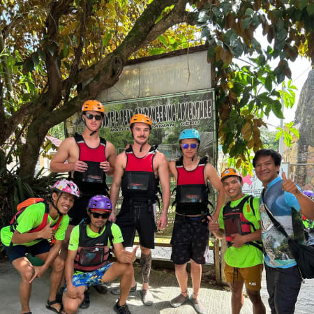 14-Hour Badian Canyoneering Adventure to Kawasan Falls with Lunch