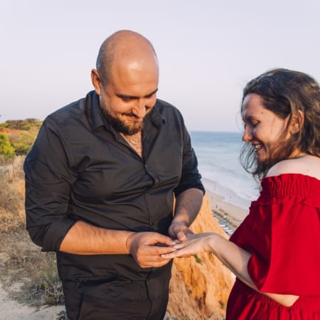 1-Hour Proposal Photography Session in Albufeira with Edited Photos