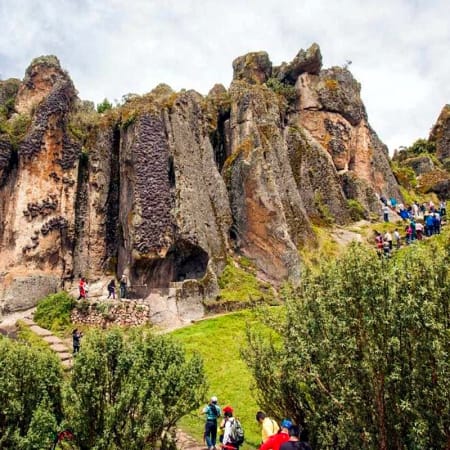 4-Hour Cumbemayo Archaeological Tour from Cajamarca with Frailones