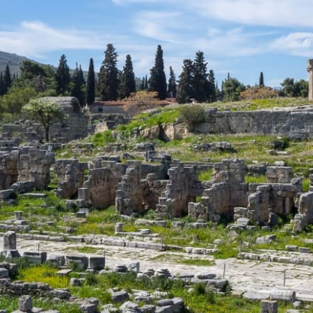 8-Hour Ancient Corinth Sightseeing Tour with Acrocorinth and Heraion
