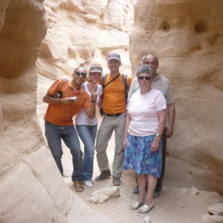 1-Day Colored Canyon and Blue Hole Tour with Dahab Bazaar Visit