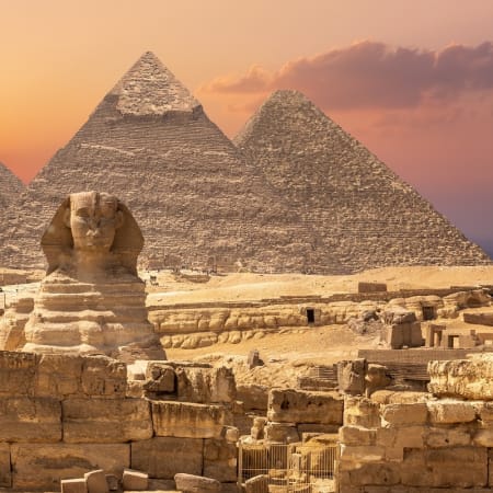 18-Hour Cairo Bus Tour from Hurghada with Giza and Coptic Cairo