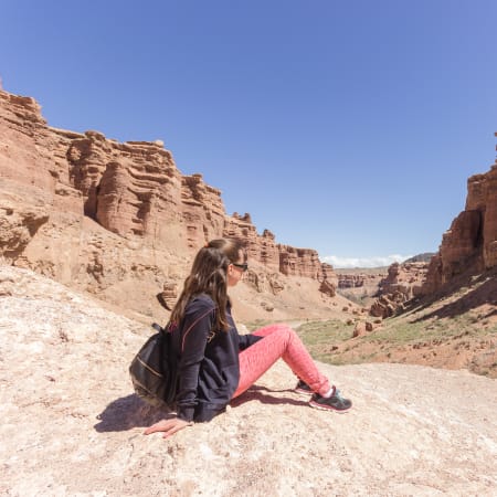 2-Day Altyn-Emel and Charyn Canyon Tour from Almaty