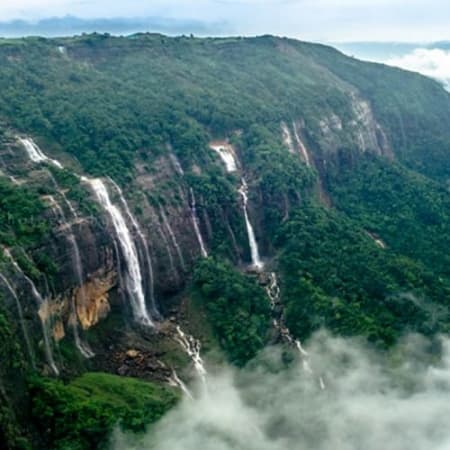6-Day Meghalaya Caving Adventure from Shillong with Waterfalls