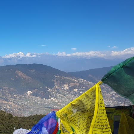 Full-Day Jamacho Hike in Kathmandu with Monastery and Valley Views