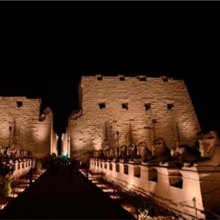 1-Hour Karnak Temple Sound and Light Show in Luxor
