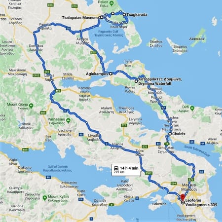 3-Day Motorcycle Tour of Volos, Pelion and Euboea by BMW