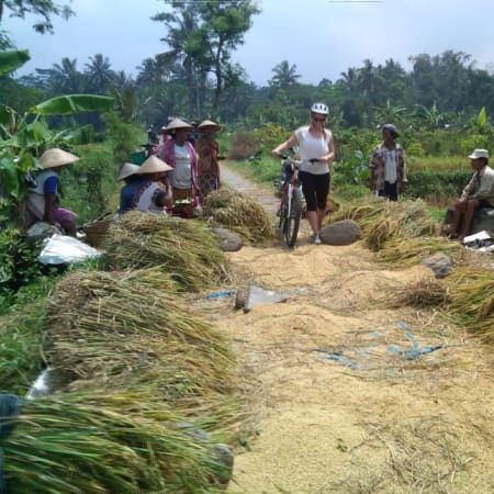 4-Hour Village Biking Tour in Yogyakarta with Javanese Rural Life