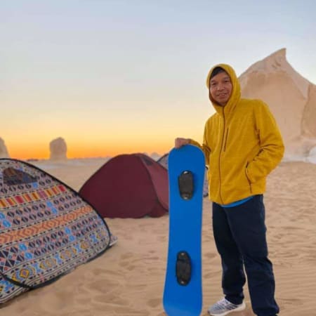 4-Day Bahariya Oasis Desert Tour from Cairo with White Desert Camp