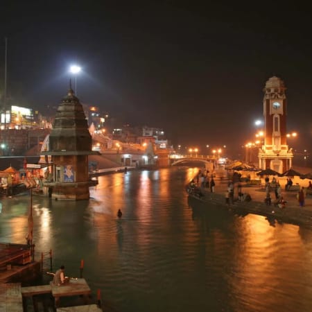 2-Day Haridwar and Rishikesh Tour from Delhi with Ganga Aarti
