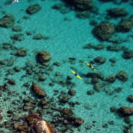 4-Hour Kayaking Adventure in Cagliari around the Devil's Saddle