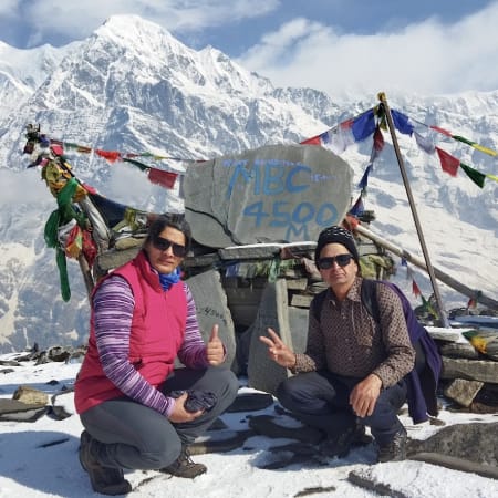 8-Day Mardi Himal Base Camp Trek with Annapurna Ridge Views