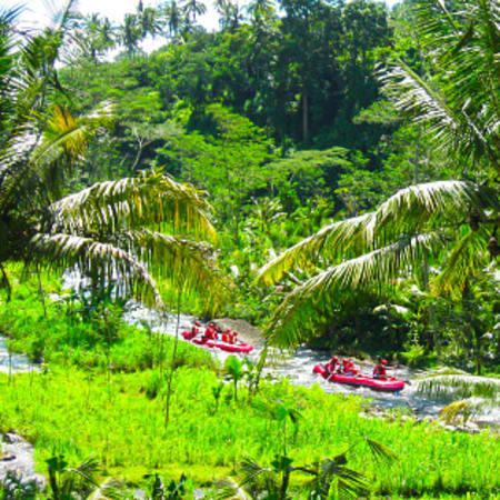 7-Hour Telaga Waja River Rafting Tour in Bali with Riverside Lunch