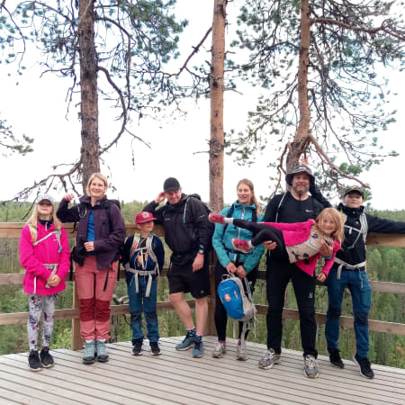 9-Hour Oulanka National Park Hike with Little Bear Trail Trek