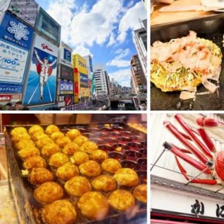 7-Hour Private Osaka Highlights Tour with Cultural Activity