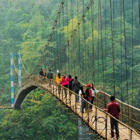 7-Day Meghalaya Tour with Living Root Bridge and Dawki