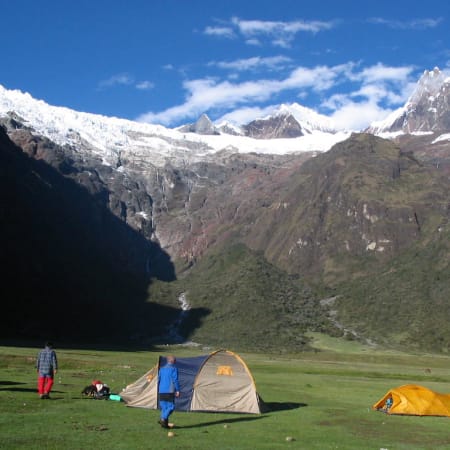 12-Day Alpamayo Trek from Huaraz with Laguna 69 and high passes