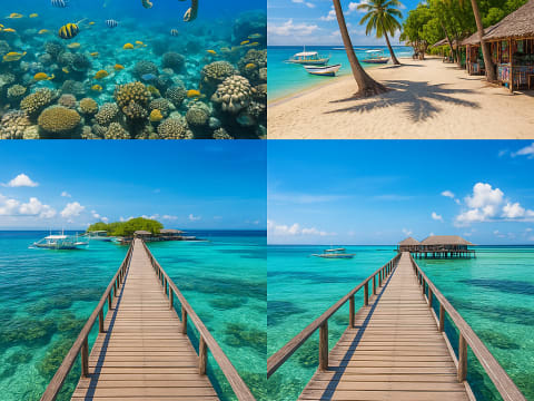 8-Hour Cebu Island Hopping Tour with Snorkeling and 3 Islands