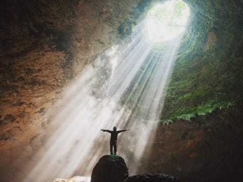 7-Hour Jomblang Cave Tour from Yogyakarta with Underground Descent