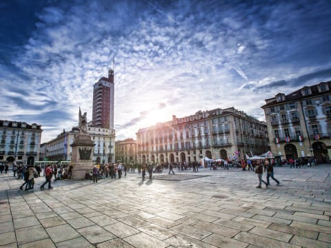 2-Hour Turin Walking Tour with Royal Squares and Historic Landmarks