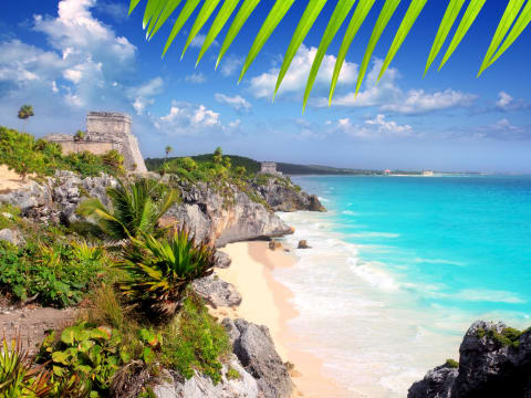 10-Hour Cobá and Tulum Tour with Cenote and Paradise Beach