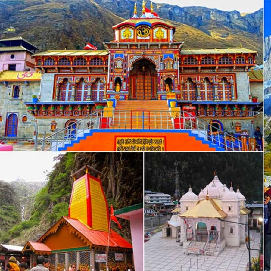 12-Day Char Dham Yatra from Delhi with Kedarnath and Badrinath