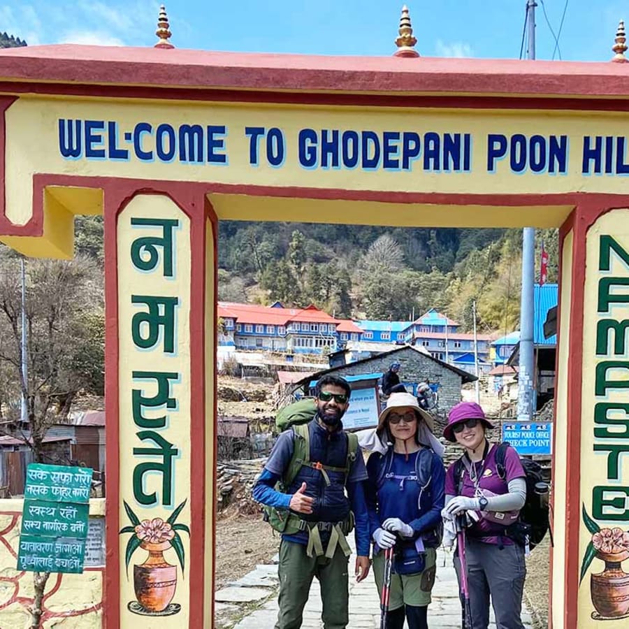 10-Day Annapurna Base Camp Trek with Poon Hill Sunrise and Hot Springs