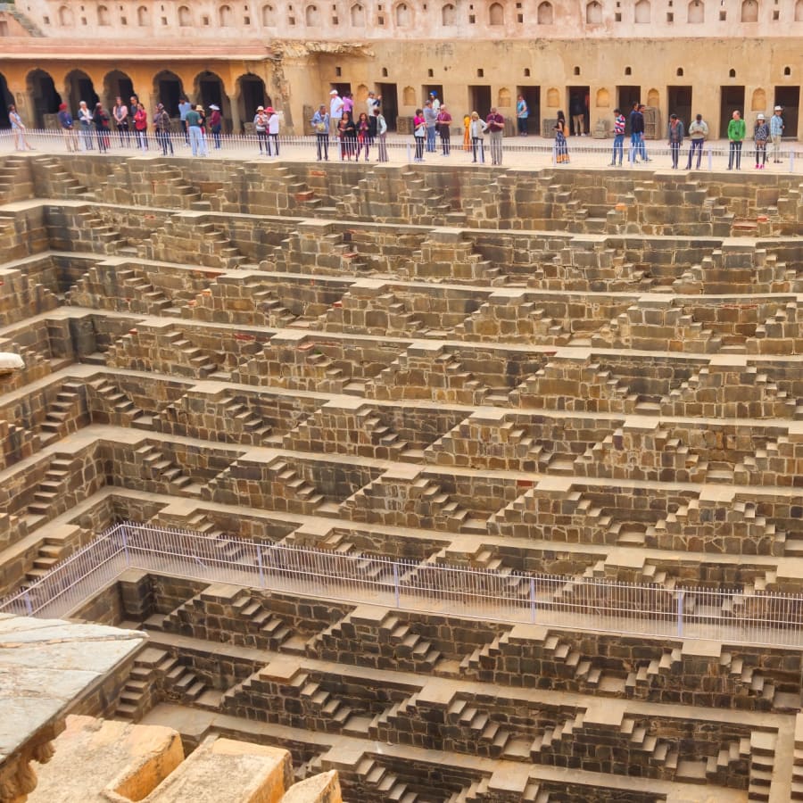 9-Hour Jaipur to Agra Tour with Chand Baori, Bharatpur and Fatehpur Sikri