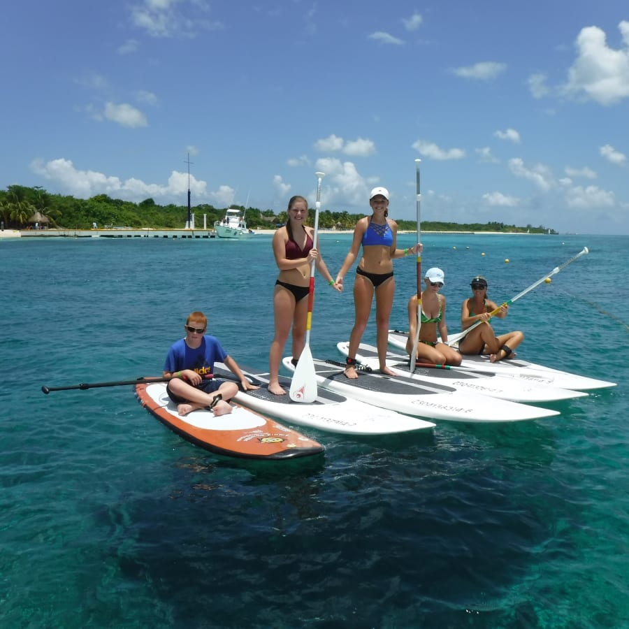 1-Hour Paddleboarding and Snorkelling Tour in Cozumel