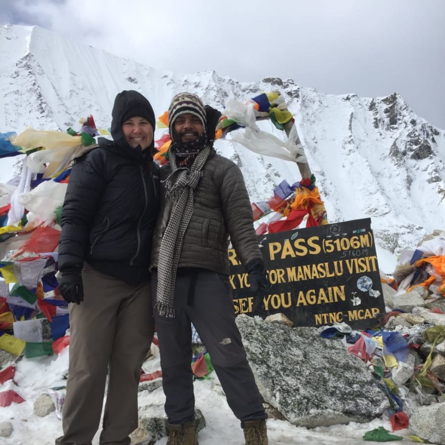 12-Day Manaslu Larke La Pass Trek from Kathmandu via Sama Gaun