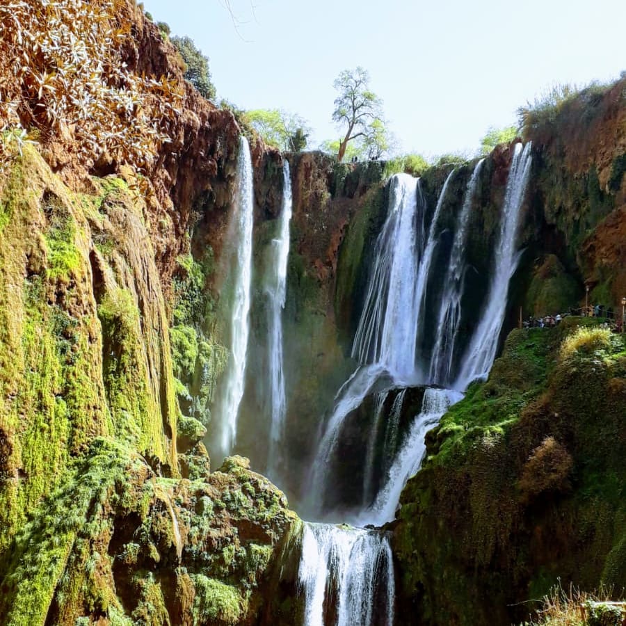 1-Day Ouzoud Waterfalls Tour from Marrakech with Imin Ifri Cave