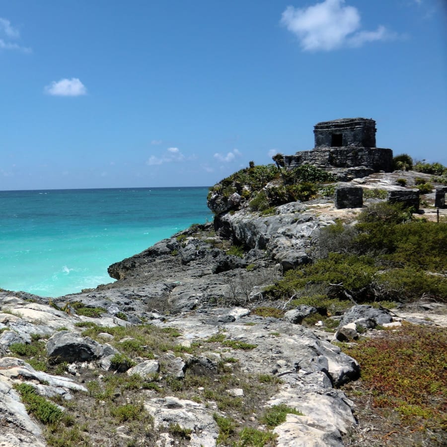 Full-Day Tulum Ruins Tour from Cancun with Akumal and Cenote Swim