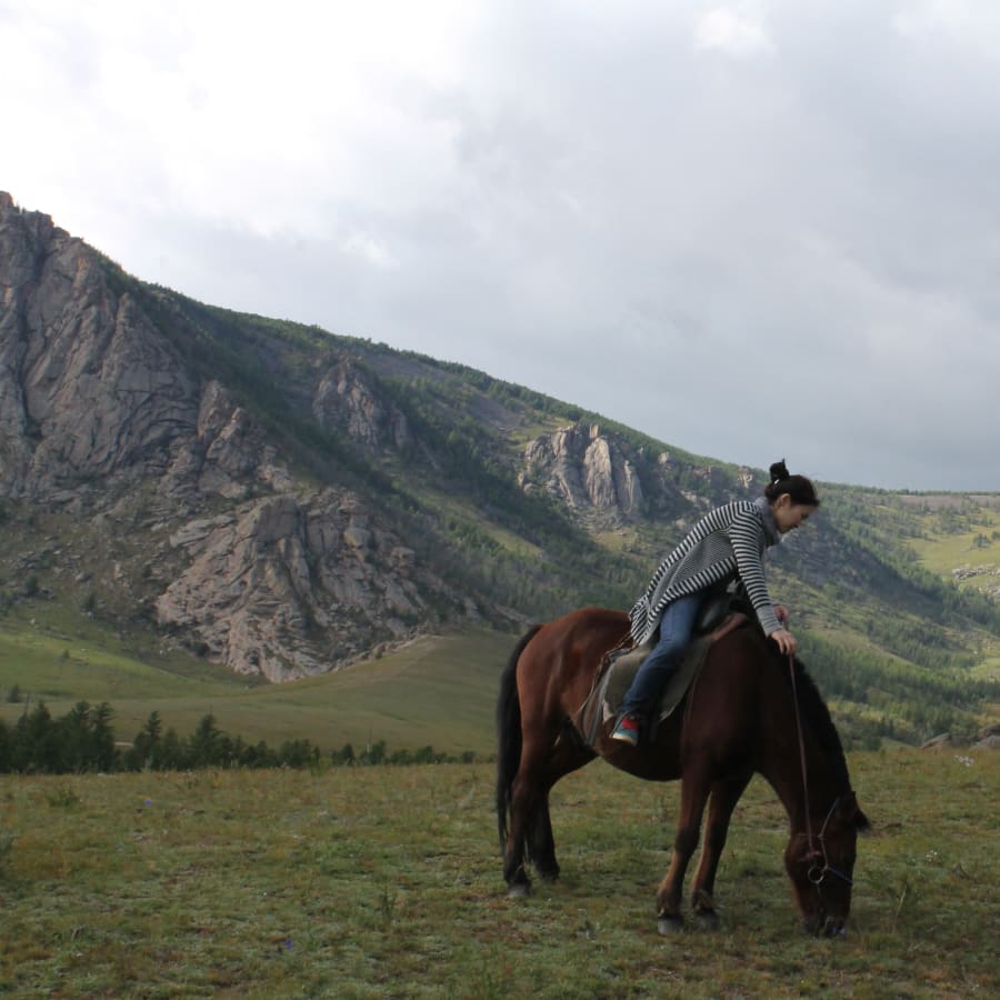 Full-Day Terelj National Park Horse Riding Tour with Local Lunch